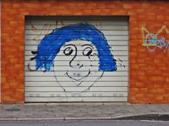 Street-Art - Blue-Monday