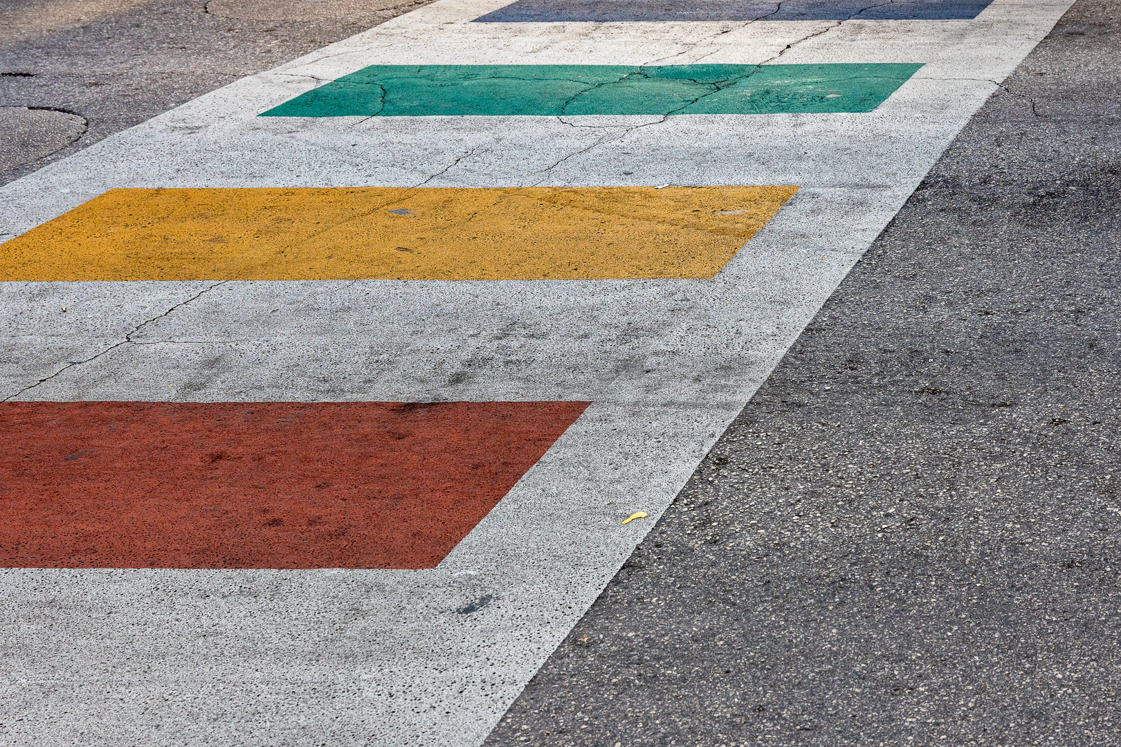 Street Art: Crosswalk at Key West