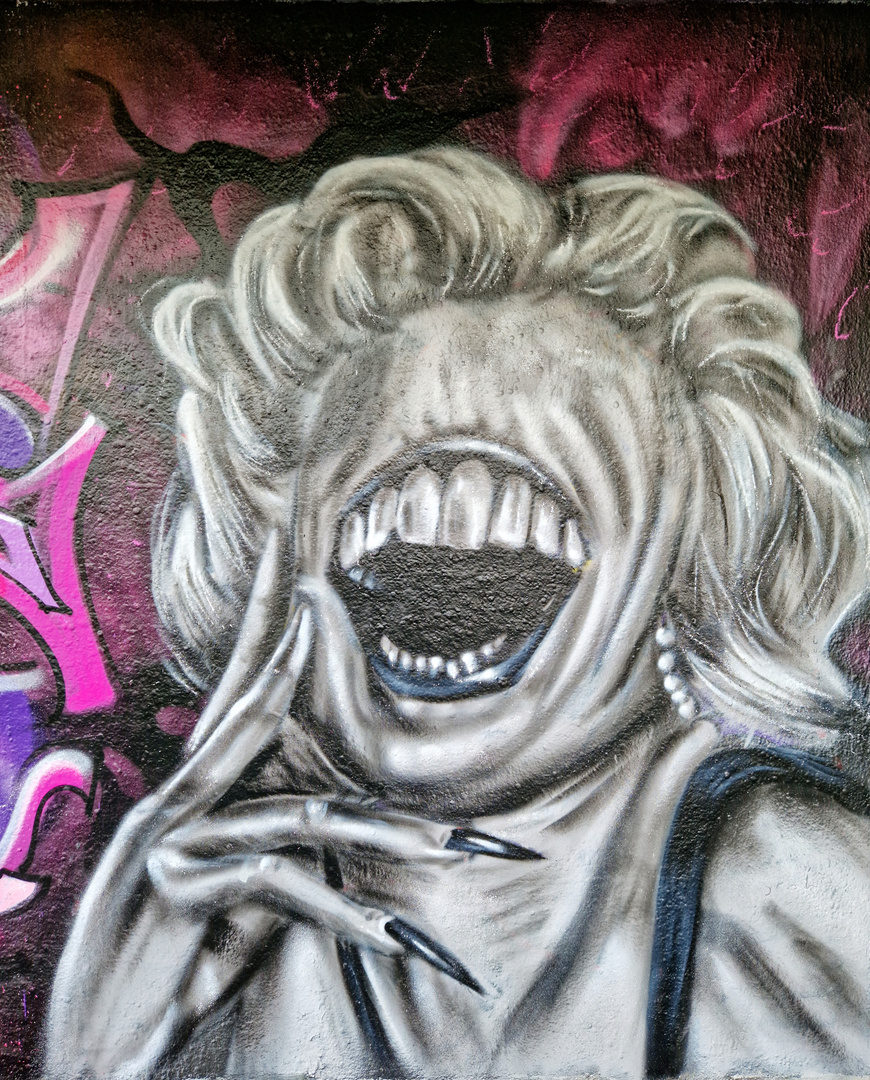 Street Art - Die Monroe