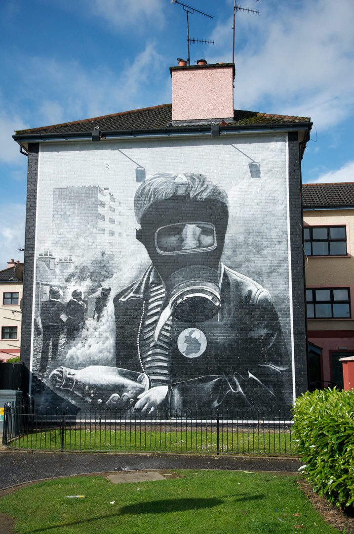 Street Art etwas anders  aus Nord Irland 