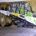 Street art - - im autonomen Viertel....