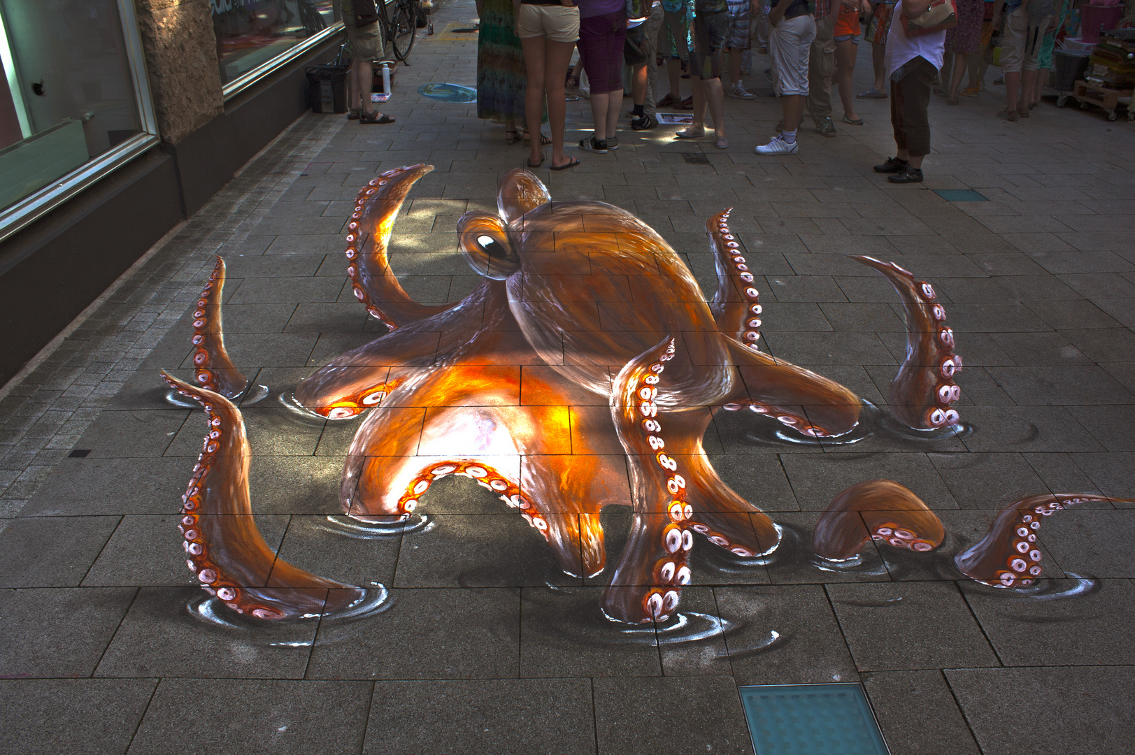 Street Art - Oktopus