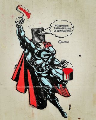 Street art, Santiago Chile  