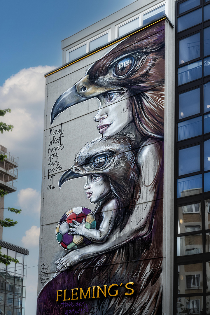 Street Art von Hera in Frankfurt