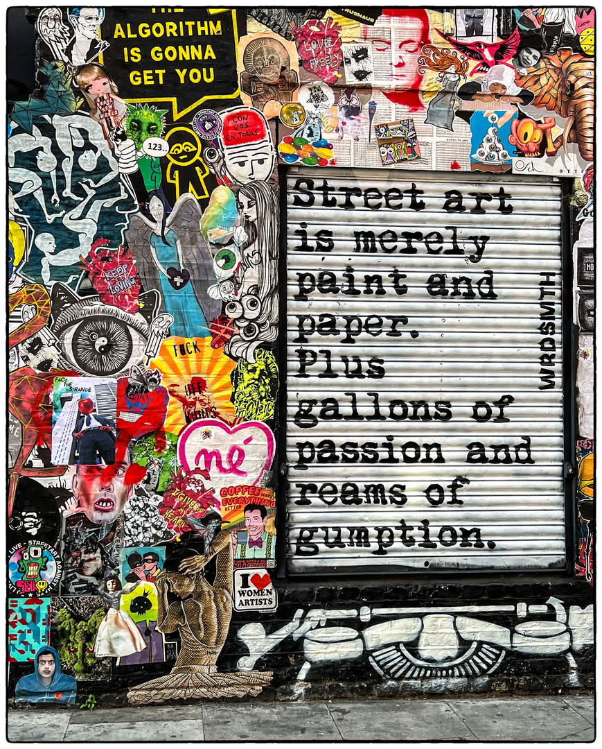 Street Art von WRDSMTH