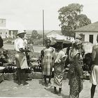 Street aus Monrovia 1950