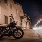 Street Bob at night