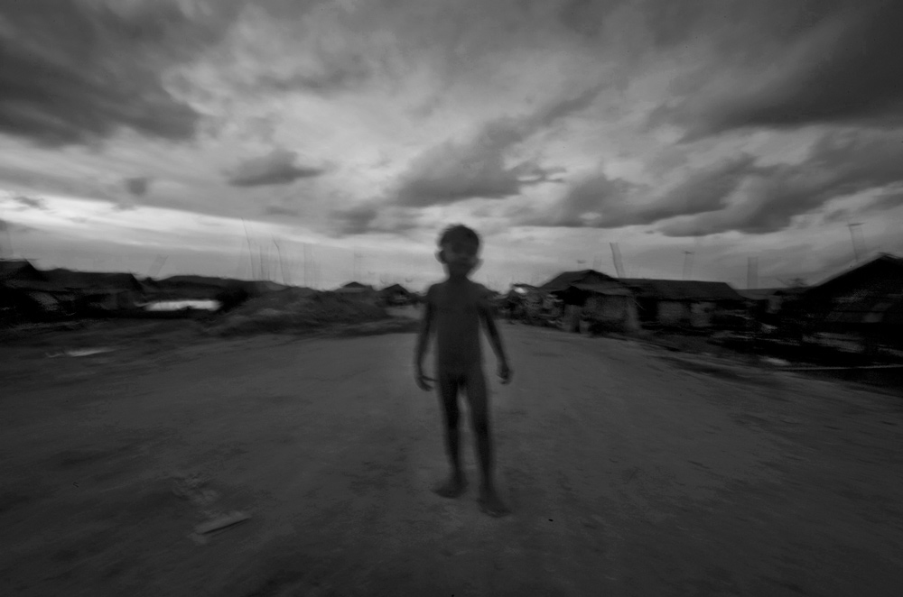 "street-children" at tonle sap, cambodia