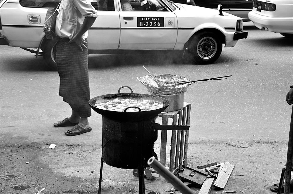 street cooking