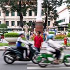 Street crossing in Saigon (HCMC)