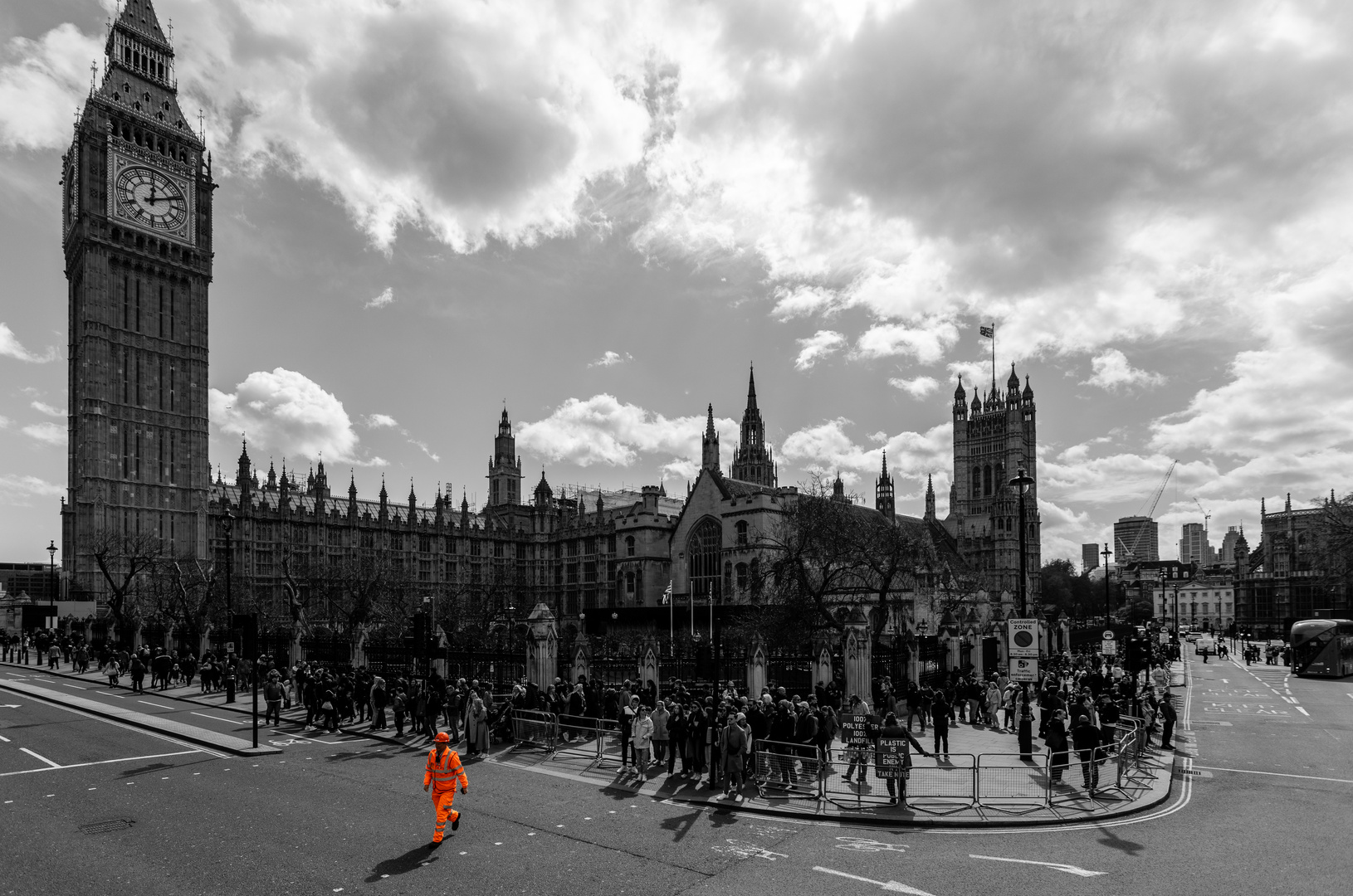 Street-Crossing-Worker