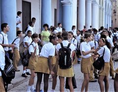 Street Cuba Schule dia-04-038-col +Fotos