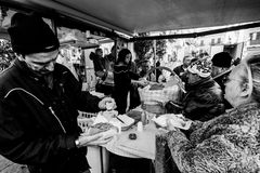 Street food at the old market