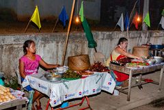 Street food in Vang Vieng