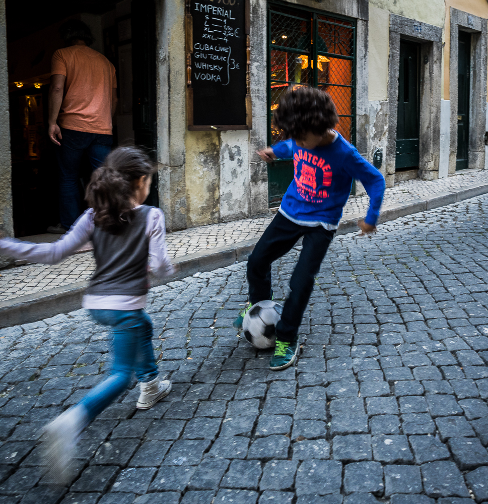 Street Footballers...