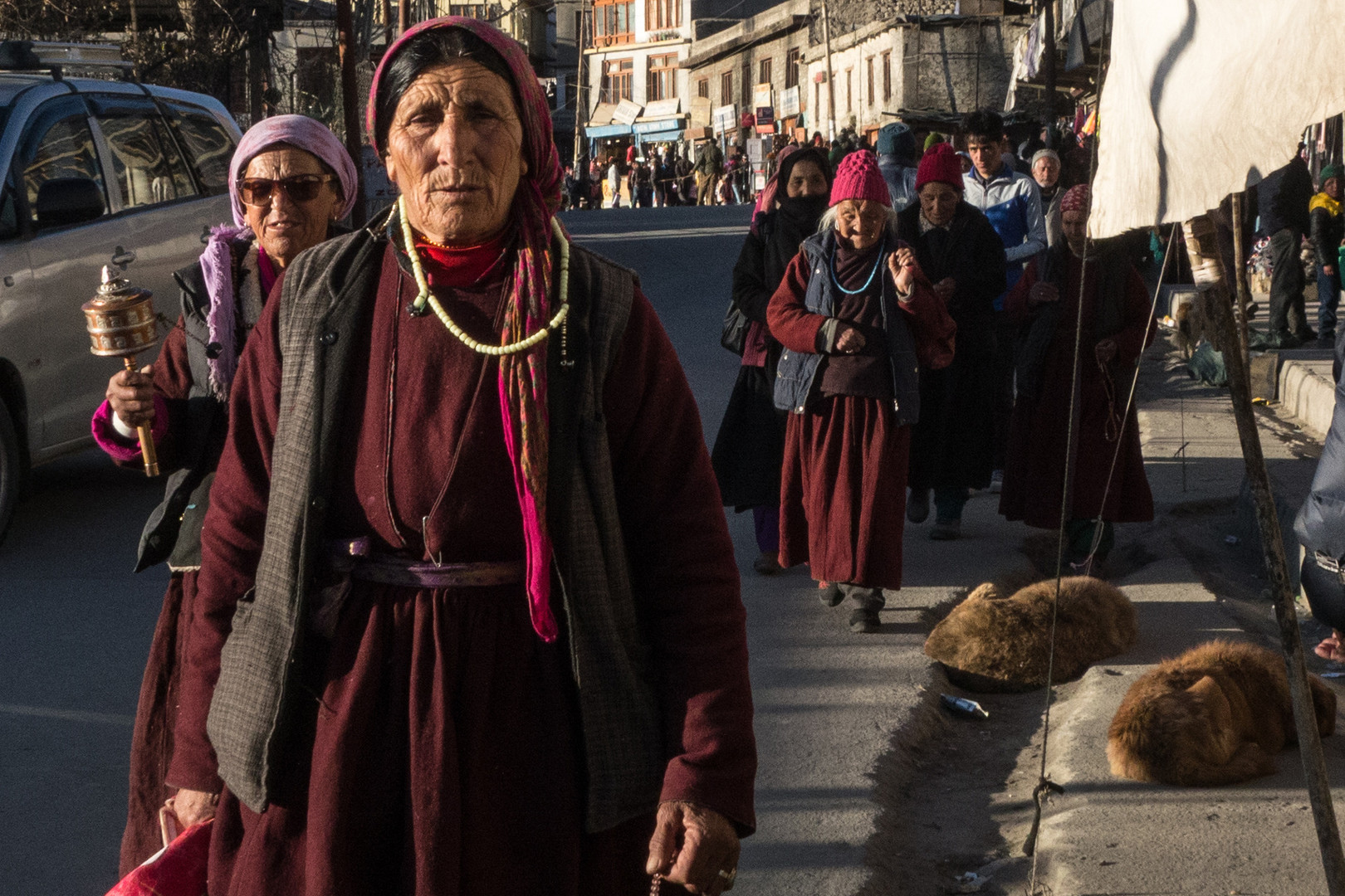 Street Foto Leh, Ladakh/Indien