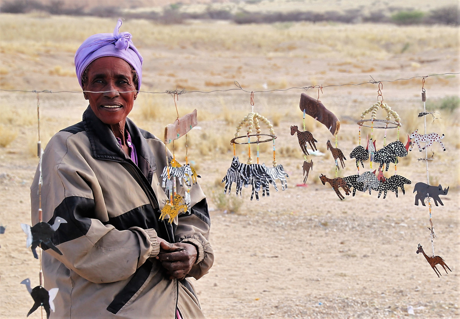 Street Frau Namibia Na-49col