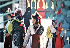 street Frauen Maroc dia-8157-col