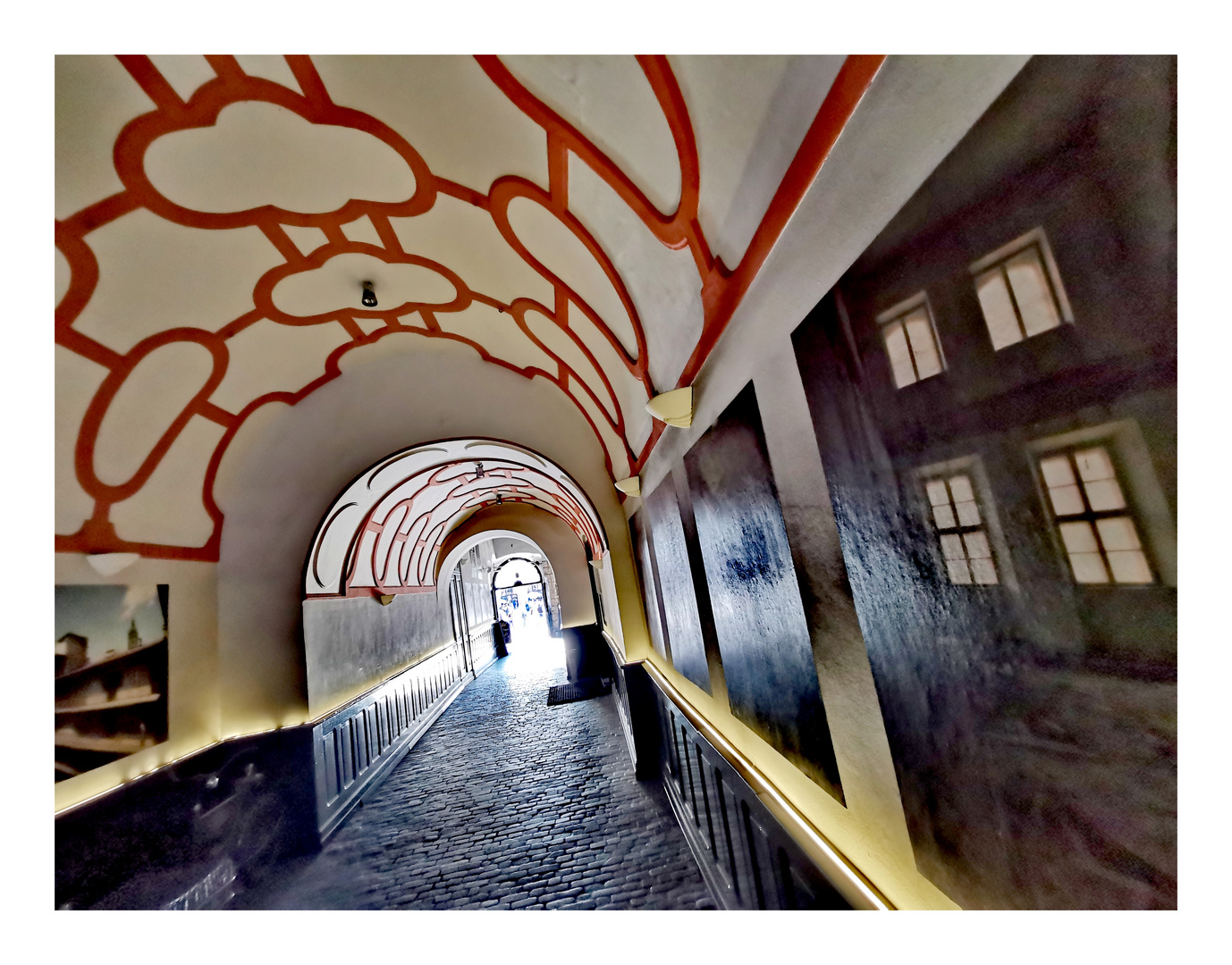 street Gewölbe Krakau  p30-25-211-col +Reisefotos