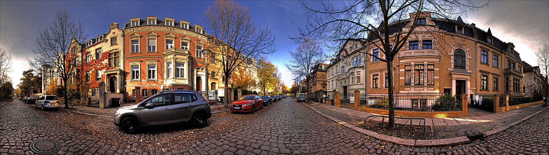 Street - Herbst - Halle