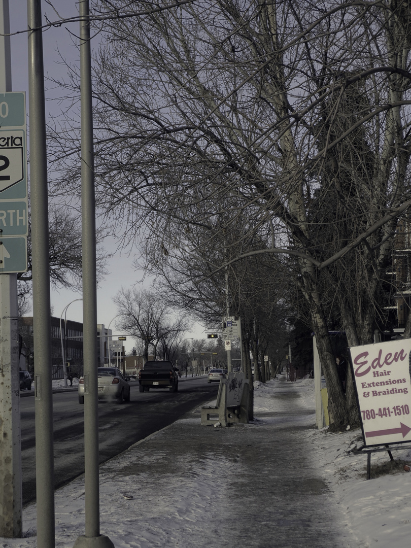 Street in February