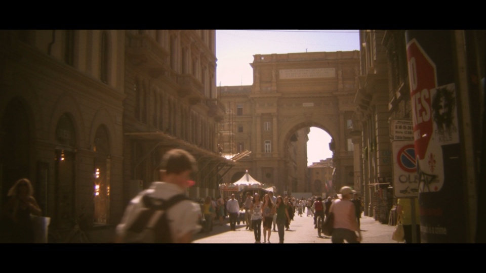 Street in Florence (still from movie)