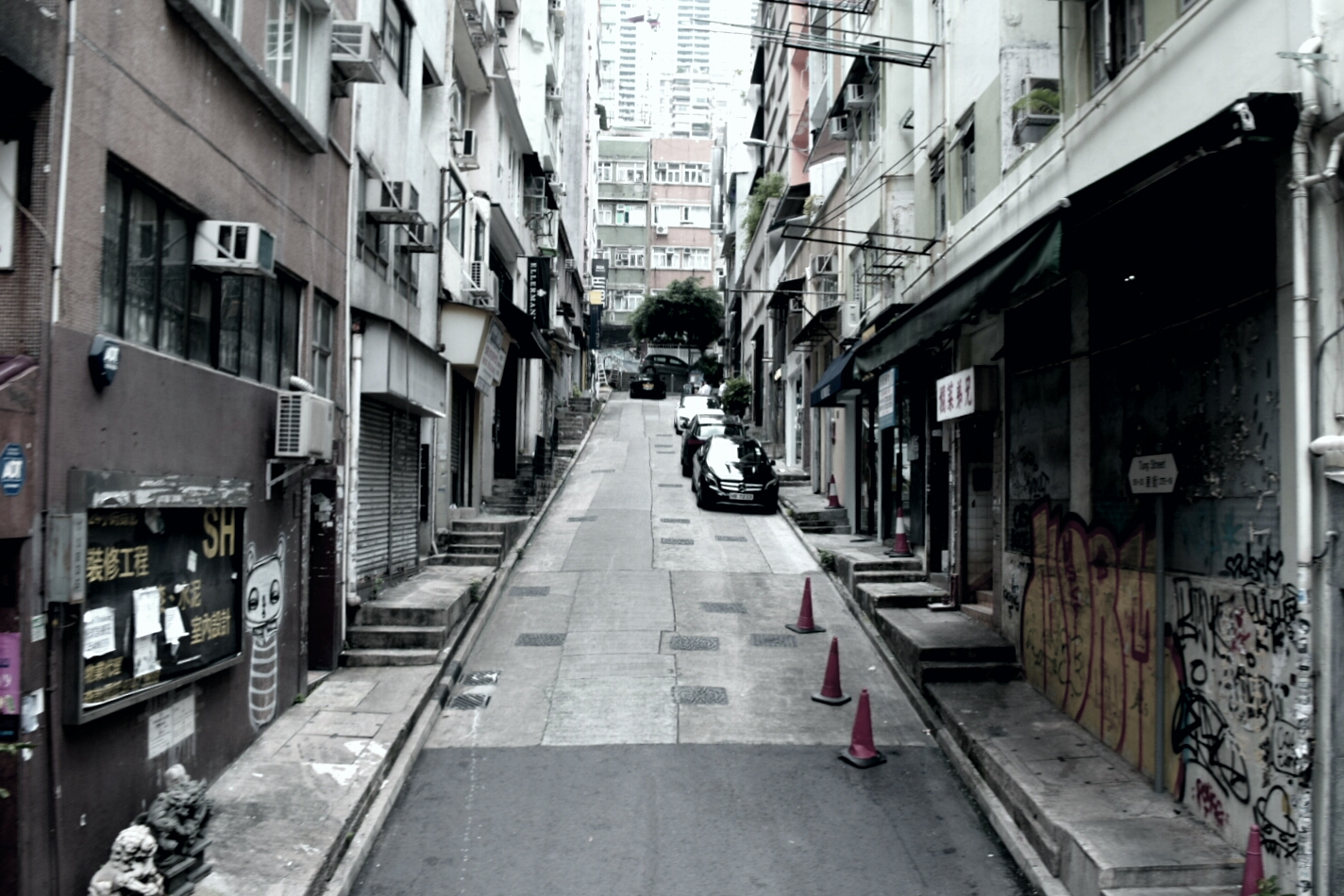 Street in Hong Kong