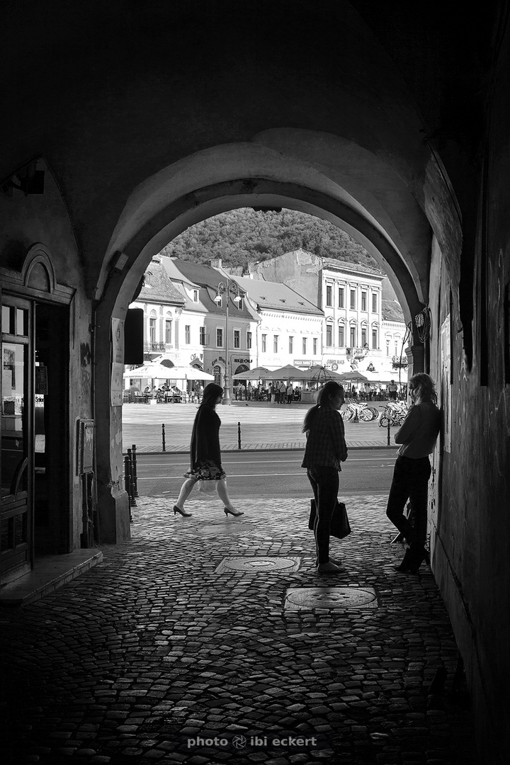 Street in Kronstadt/Brassó