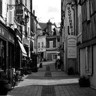 street in St Aignan - France