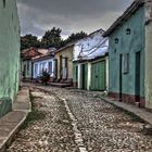 Street in Trinidad, Cuba