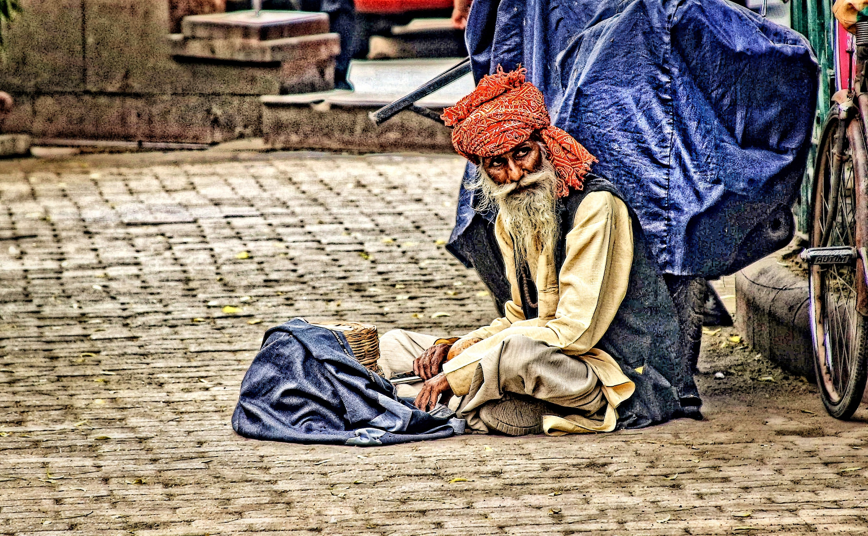 street, India