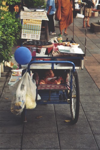 Street life in Bangkok