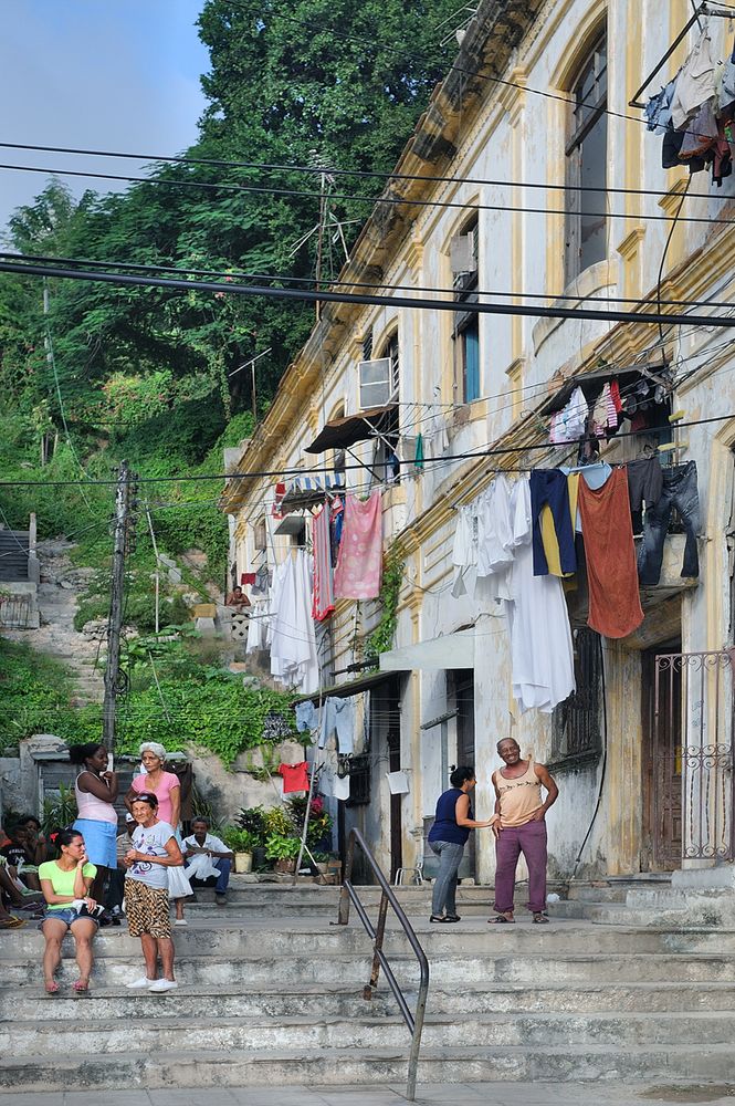 Street life in Casa Blanca Havana