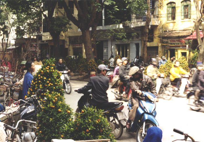 Street life in Hanoi