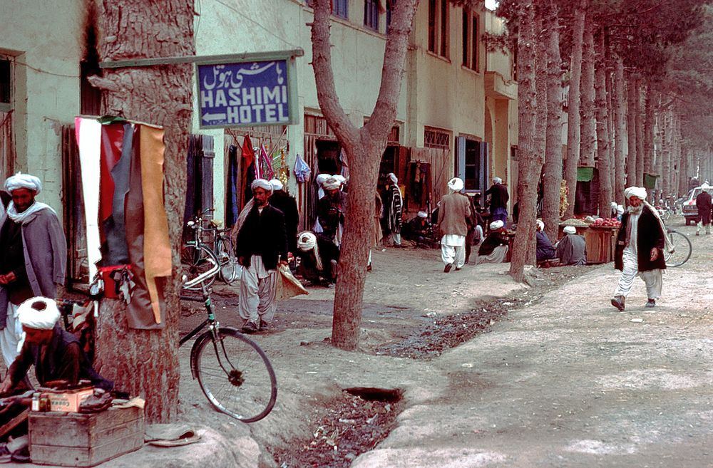 Street life in Herat