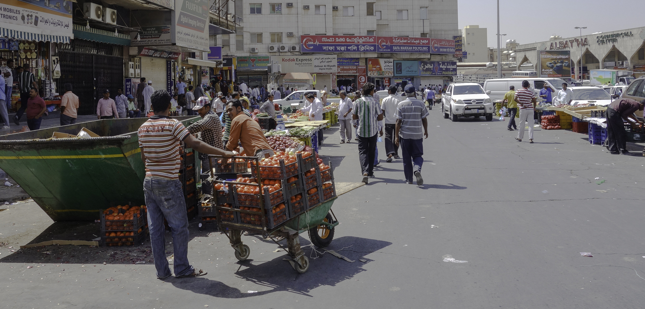 street market