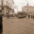 street, milan, italy