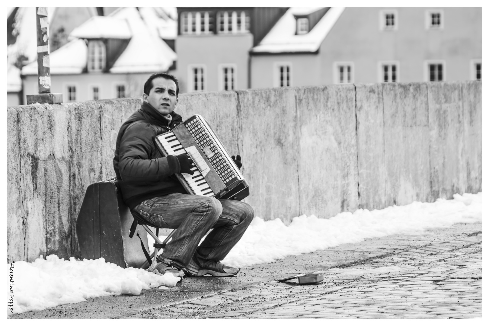 street Music on the bridge