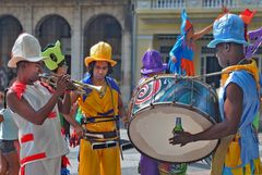 Street musicans on the Paseo de Martí