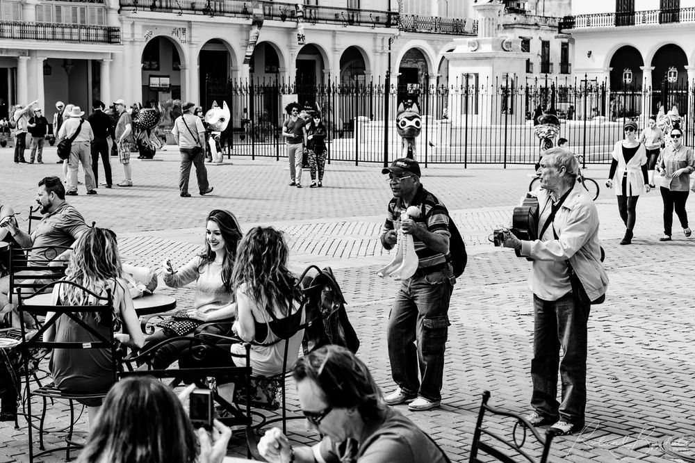 Street musicians