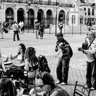 Street musicians