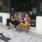 STREET MUSICIANS IN ATHENS