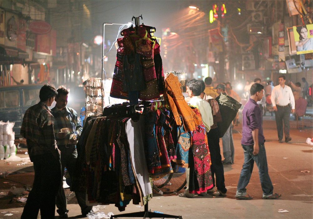 street Nachtmarkt India ca-21-0243-col