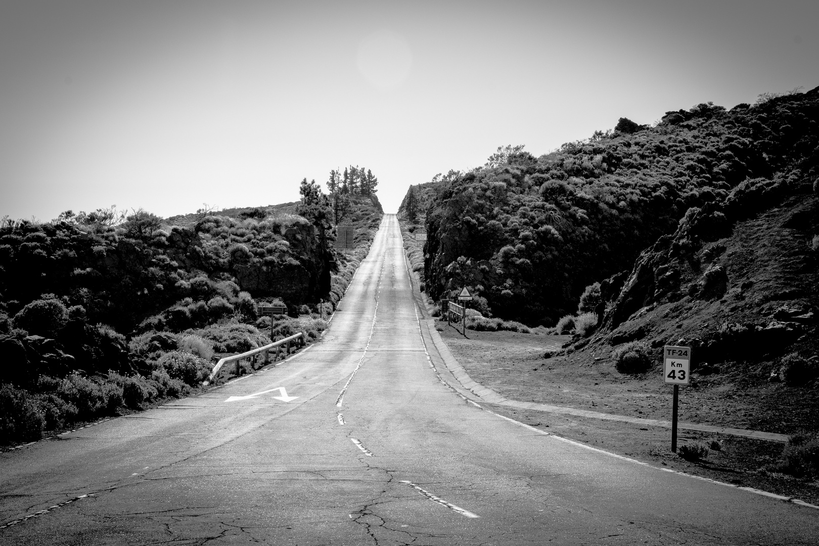 Street nationalpark del teide