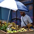 Street: Obstverkäufer in Havanna