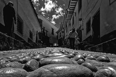 ... street of Cusco ...