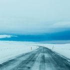 street of ice and snow