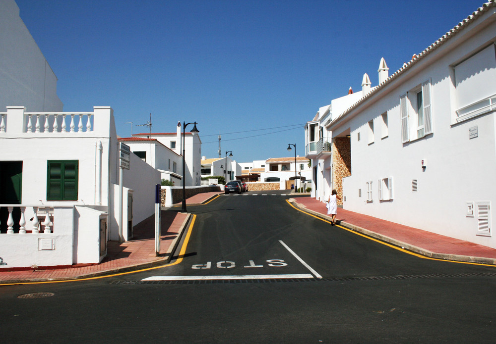 Street of Menorca