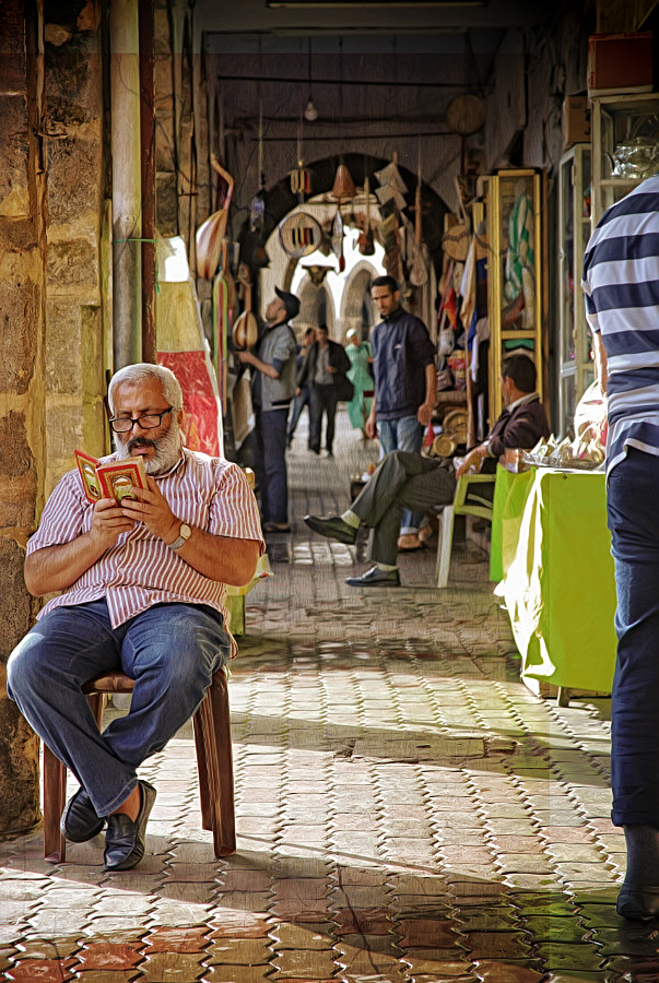 street of  Morocco