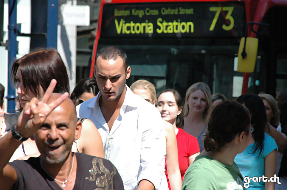 Street people London UK 2